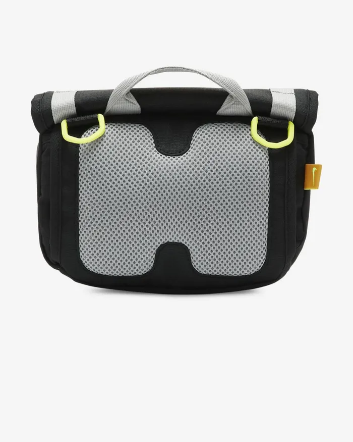 Women Nike Bags And Backpacks Hike Blackparticle Greyatomic Green