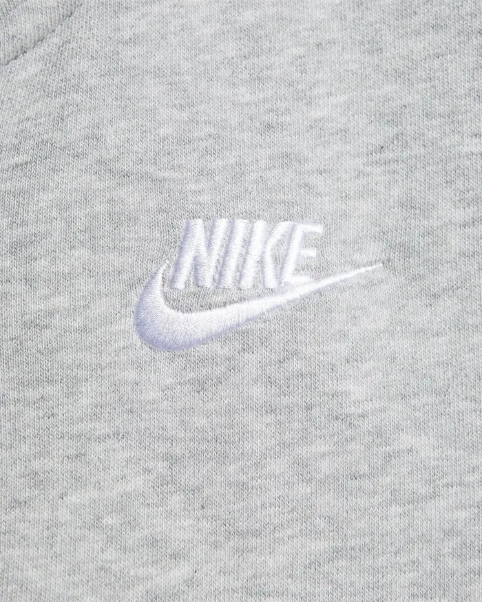 Women Nike Hoodies And Sweatshirts Sportswear Club Fleece Dark Grey Heatherwhite