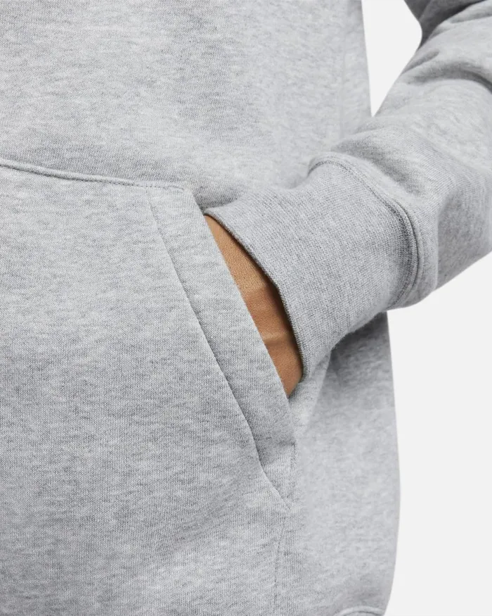 Women Nike Hoodies And Sweatshirts Sportswear Club Fleece Dark Grey Heatherwhite