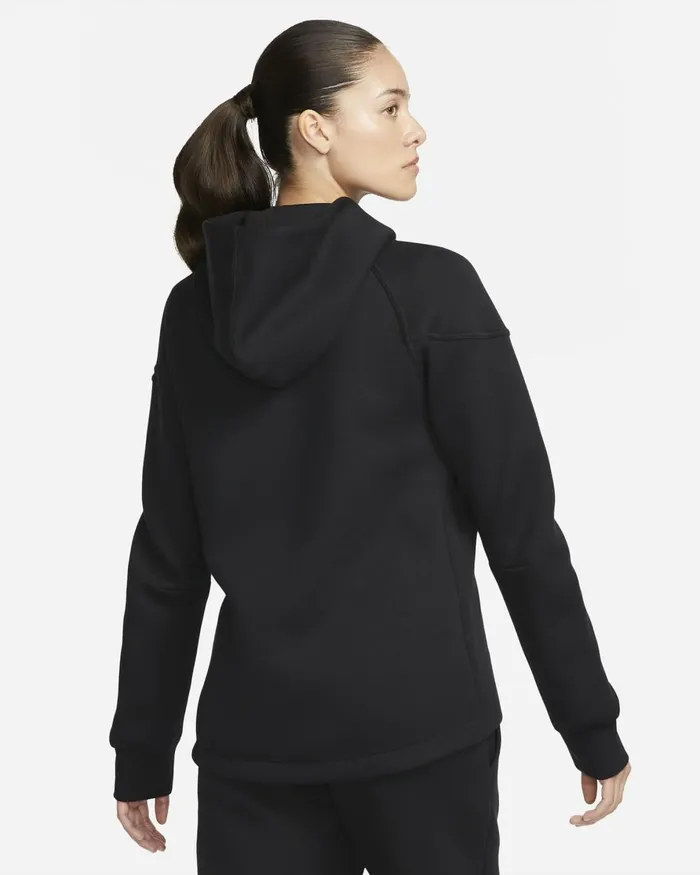 Women Nike Jackets Sportswear Tech Fleece Windrunner Blackblack