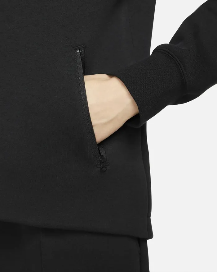 Women Nike Jackets Sportswear Tech Fleece Windrunner Blackblack