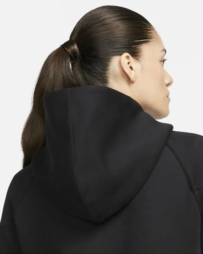 Women Nike Jackets Sportswear Tech Fleece Windrunner Blackblack