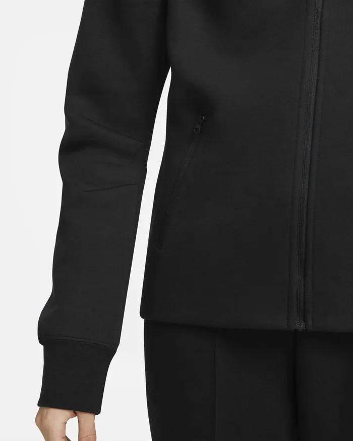Women Nike Jackets Sportswear Tech Fleece Windrunner Blackblack