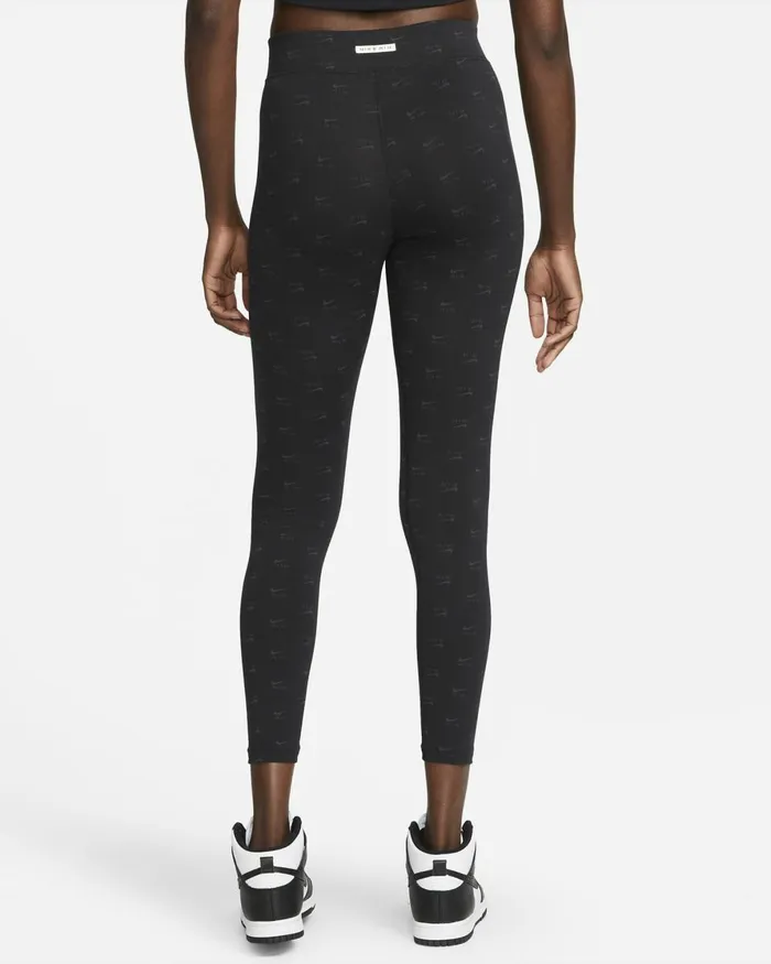 Women Nike Leggings Air Blackwhite