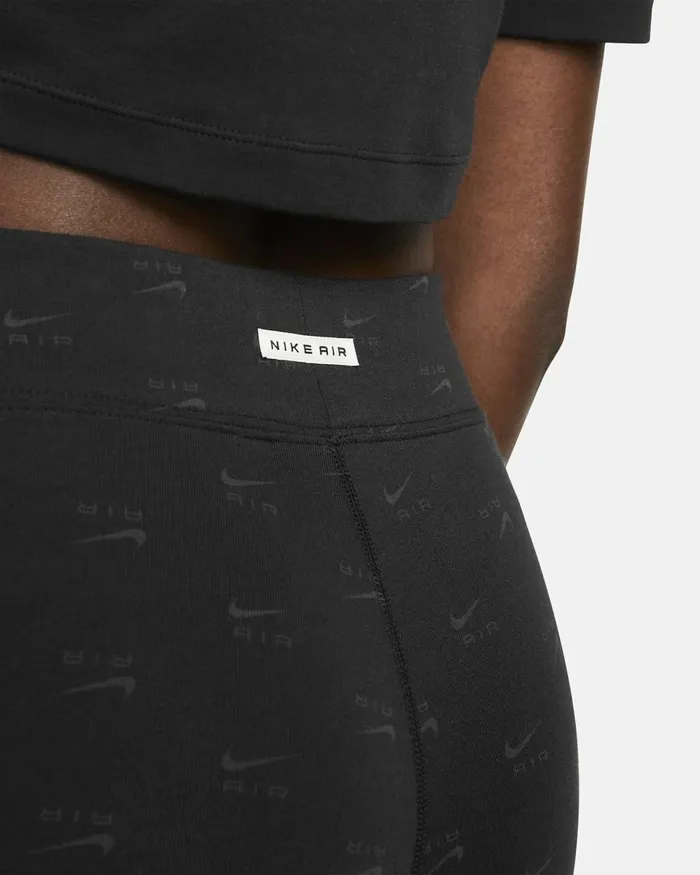 Women Nike Leggings Air Blackwhite