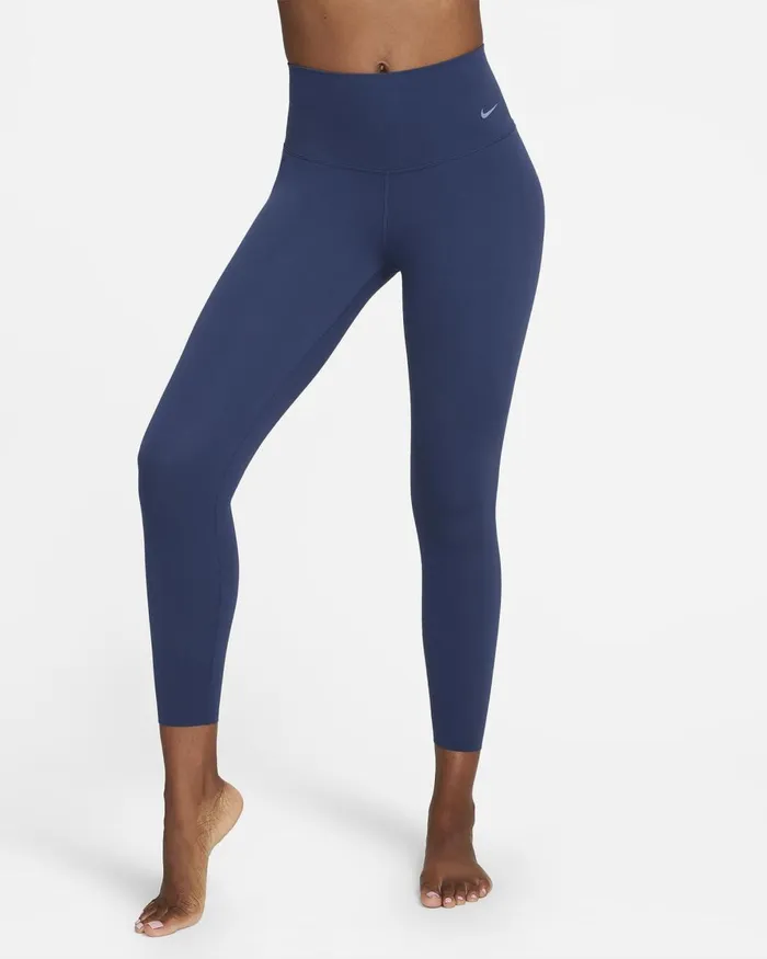 Women Nike Leggings Zenvy Midnight Navyblack