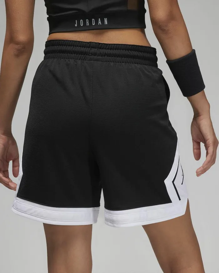 Women Nike Shorts Jordan Sport Blackwhitewhiteblack
