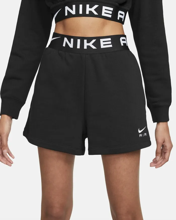 Women Nike Shorts Sportswear Air Blackwhite