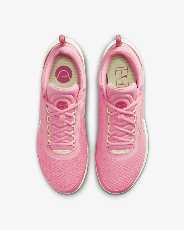 Women Nike Tennis NikeCourt Air Zoom Pro Coral Chalkadobesailbarely Volt
