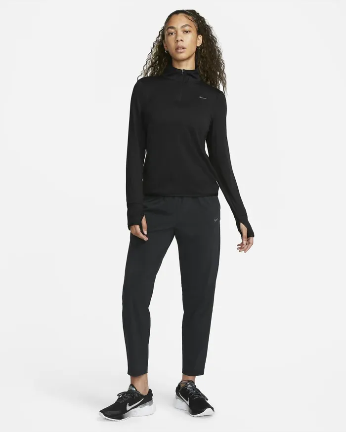 Women Nike Tops And TShirts DriFIT Swift UV Black