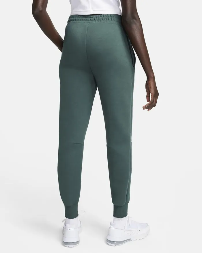 Women Nike Trousers Sportswear Tech Fleece Deep Jungleblack