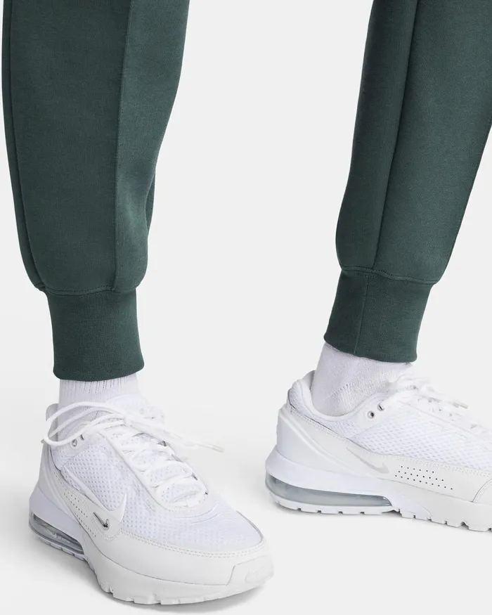 Women Nike Trousers Sportswear Tech Fleece Deep Jungleblack