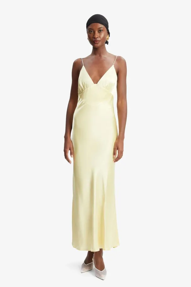 Women Occasion Dresses Bardot Capri Diamonte Slip Dress In Canary Yellow Canary Yellow Women Occasion Dresses Bardot Capri Diamonte Slip Dress In Canary Yellow Canary Yellow