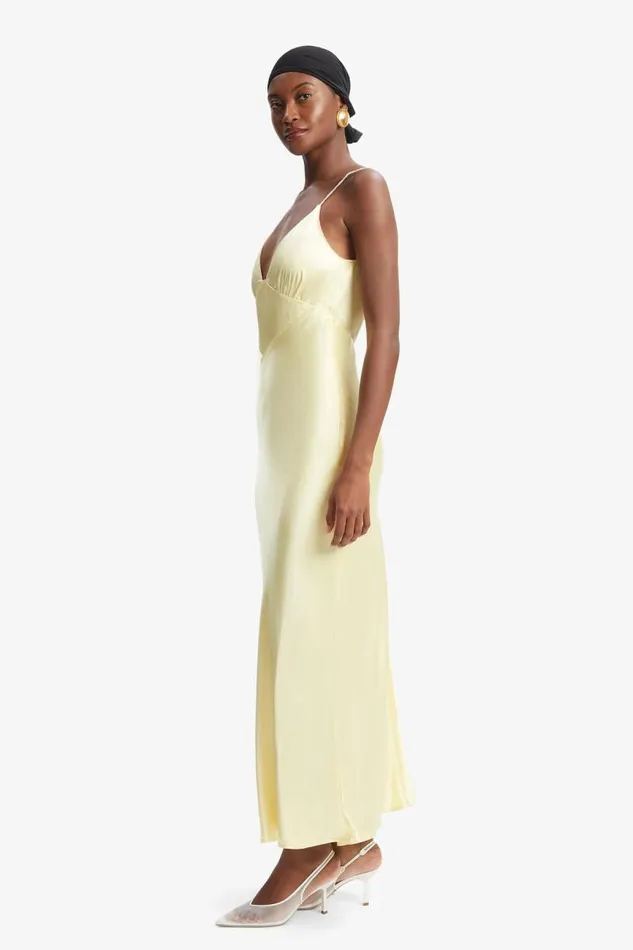 Women Occasion Dresses Bardot Capri Diamonte Slip Dress In Canary Yellow Canary Yellow Women Occasion Dresses Bardot Capri Diamonte Slip Dress In Canary Yellow Canary Yellow