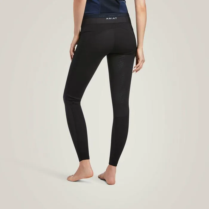 Women Pants and Shorts Ariat Ascent Half Grip Tight Black