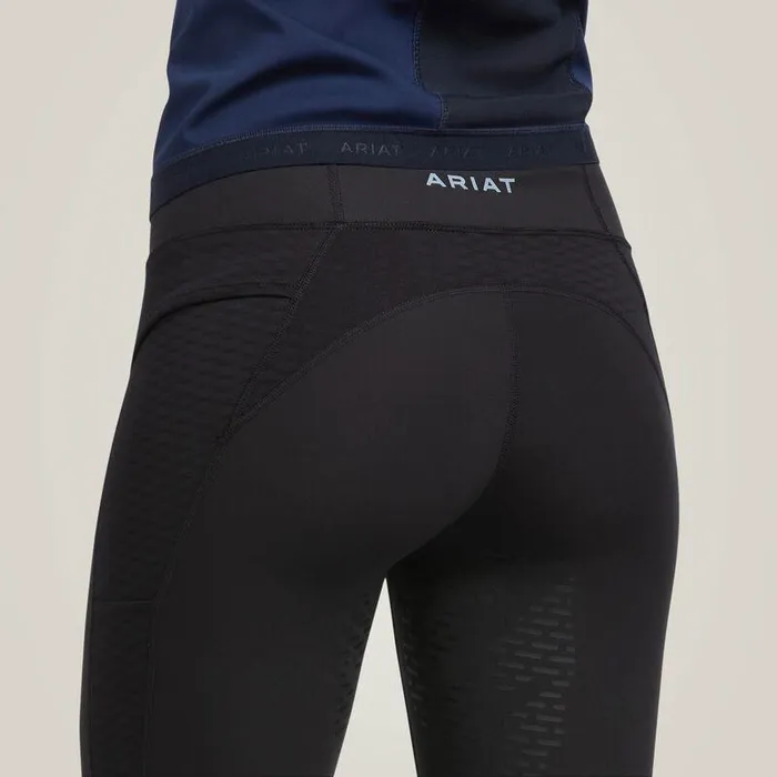 Women Pants and Shorts Ariat Ascent Half Grip Tight Black