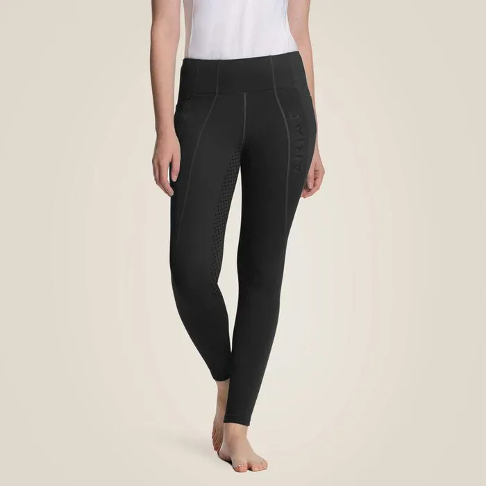 Women Pants and Shorts Ariat Attain Full Seat Grip Tight Black
