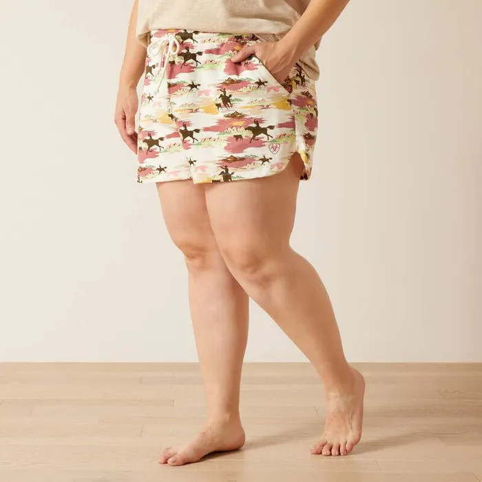 Women Pants and Shorts Ariat Blushing Short Hawaiian Print
