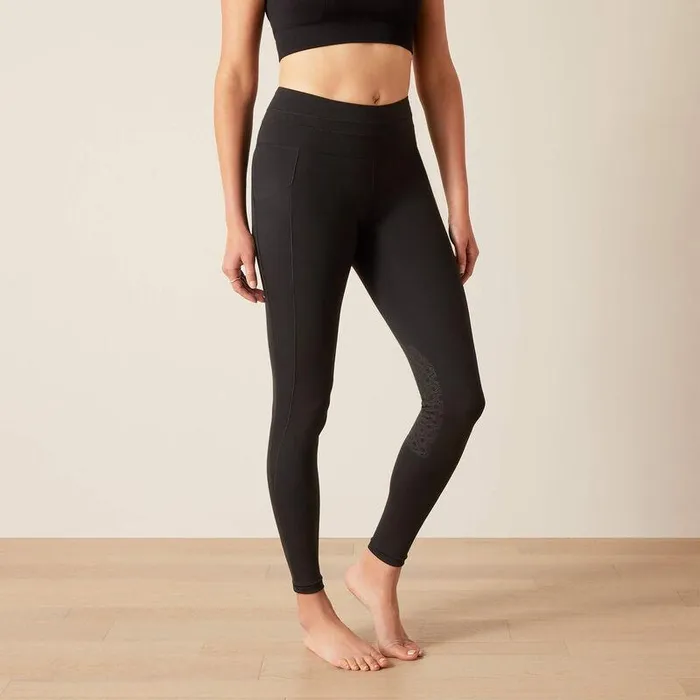 Women Pants and Shorts Ariat Eos 20 Knee Patch Tight Black