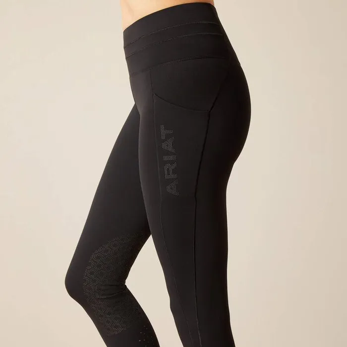 Women Pants and Shorts Ariat Eos 20 Knee Patch Tight Black Women Pants and Shorts Ariat Eos 20 Knee Patch Tight Black