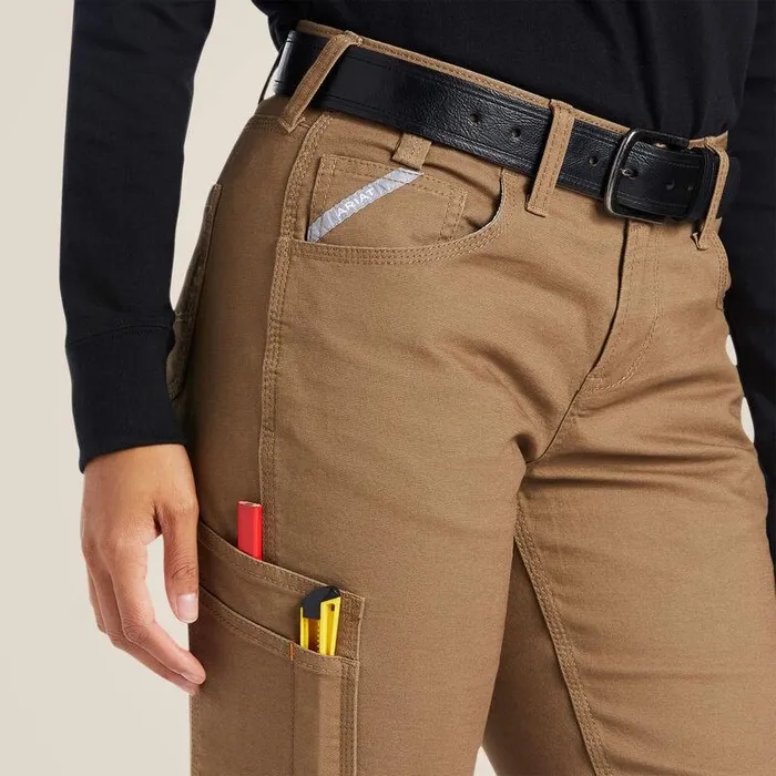 Women Pants and Shorts Ariat Rebar DuraStretch Made Tough Straight Leg Pant Field Khaki Women Pants and Shorts Ariat Rebar DuraStretch Made Tough Straight Leg Pant Field Khaki