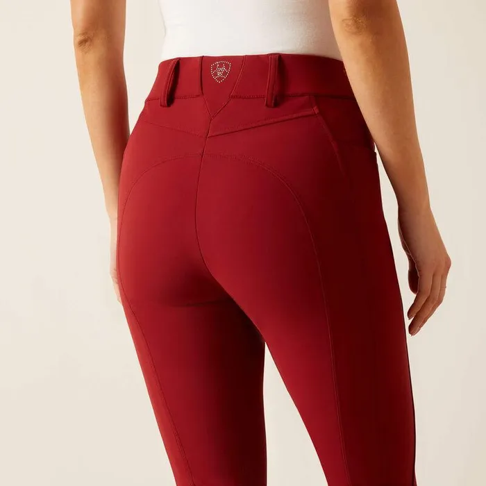Women Pants and Shorts Ariat Tri Factor Grace Knee Patch Breech Sundried Tomato