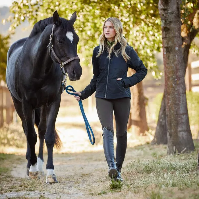 Women Pants and Shorts Ariat Tri Factor Vivacity Heat Half Grip Breech Mole