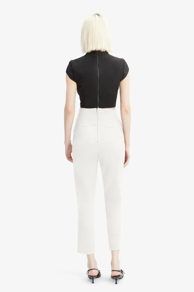 Women Pants Bardot Corset Pant In Orchid White Orchid White Women Pants Bardot Corset Pant In Orchid White Orchid White