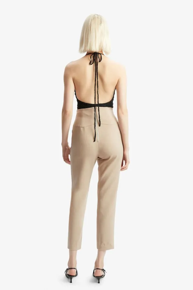 Women Pants Bardot Corset Pant In Tan Tan Women Pants Bardot Corset Pant In Tan Tan