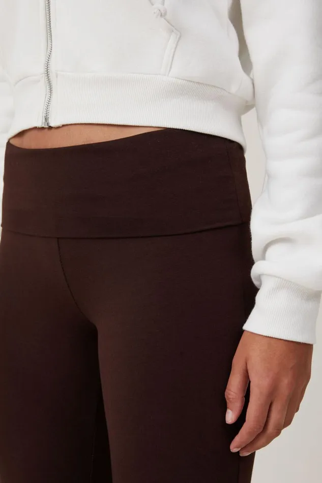 Women Pants Cotton On Bella Bootleg Pant Dark Oak