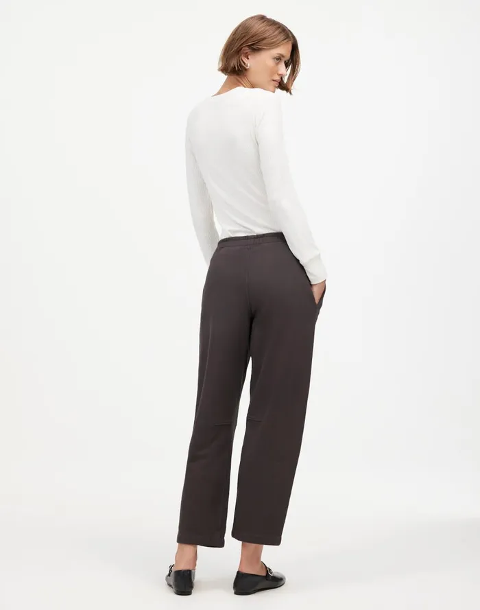 Women Pants Madewell The McCarren Midweight Sweatpants Coal