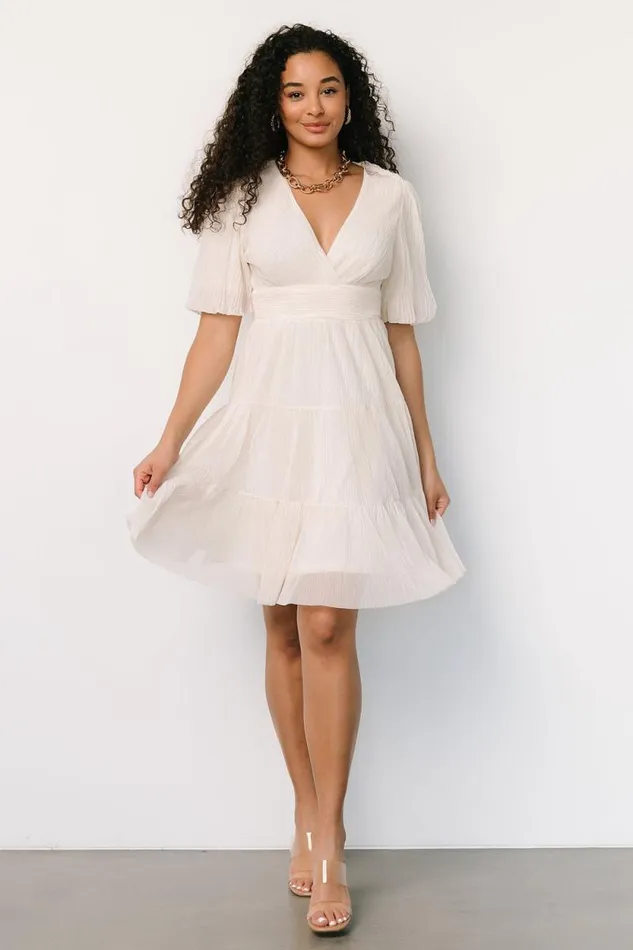 Women Patrice Short Dress Cream Baltic Born Short Dresses