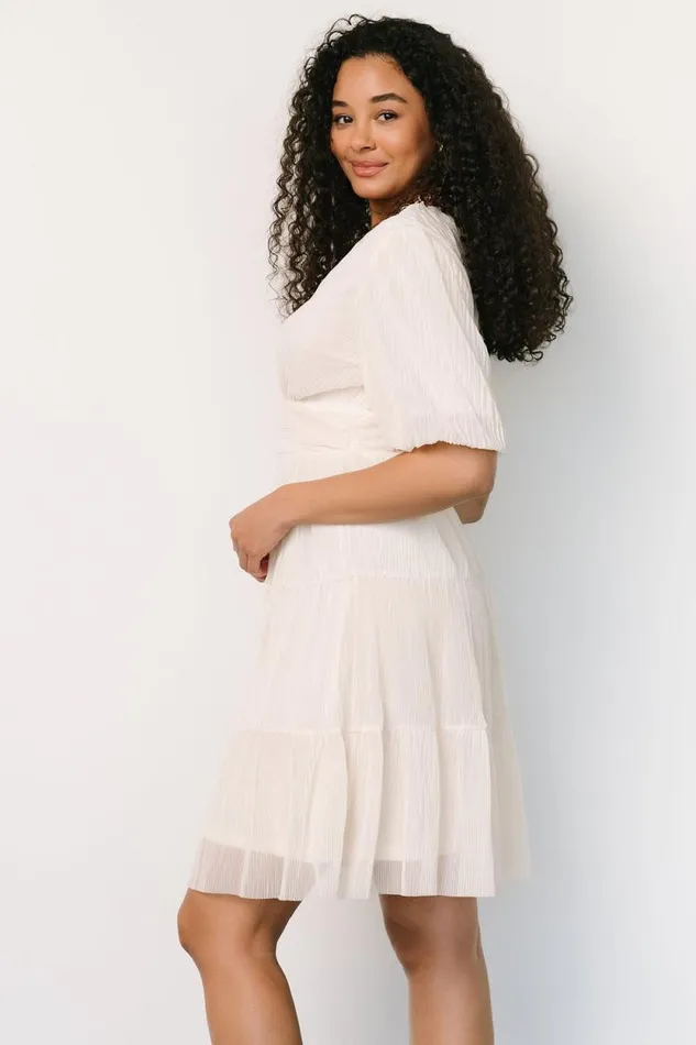 Women Patrice Short Dress Cream Baltic Born Short Dresses Women Patrice Short Dress Cream Baltic Born Short Dresses