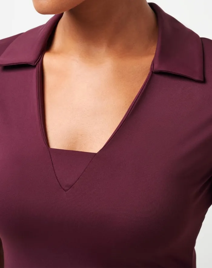 Women Polos TravisMathew WHERE IT COUNTS POLO Winetasting