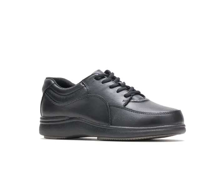 Women Power Walker Black Leather Walking Shoes Hush Puppies Women Power Walker Black Leather Walking Shoes Hush Puppies
