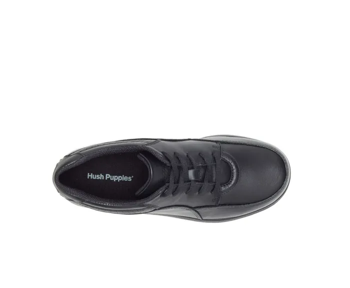 Women Power Walker Black Leather Walking Shoes Hush Puppies Women Power Walker Black Leather Walking Shoes Hush Puppies