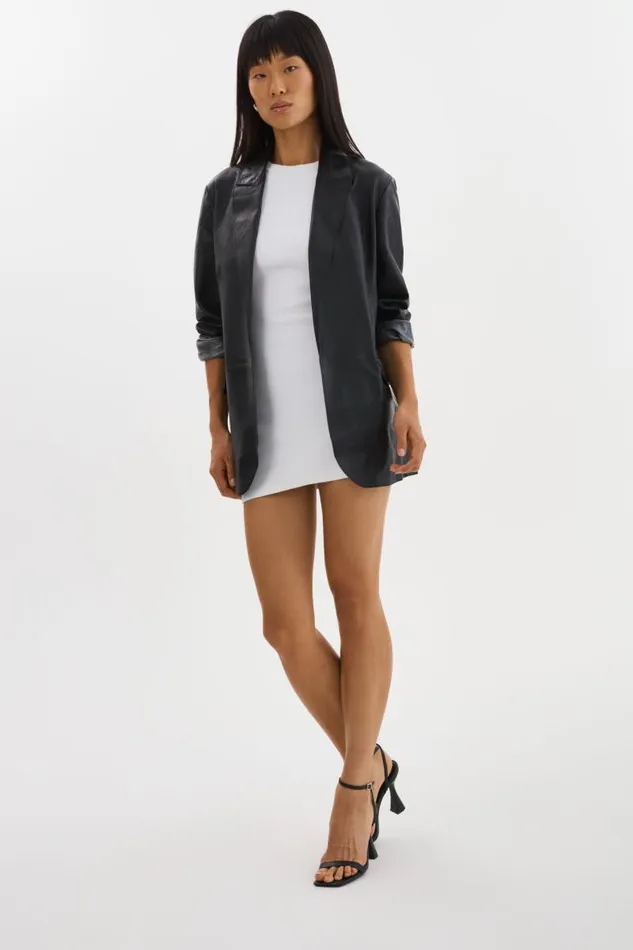 Women QUIRINA Leather Blazer Black LAMARQUE Leather Jackets Women QUIRINA Leather Blazer Black LAMARQUE Leather Jackets