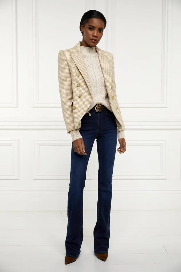 Women Rachel Knit Oatmeal Holland Cooper Knitwear Women Rachel Knit Oatmeal Holland Cooper Knitwear