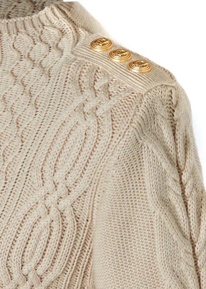 Women Rachel Knit Oatmeal Holland Cooper Knitwear Women Rachel Knit Oatmeal Holland Cooper Knitwear