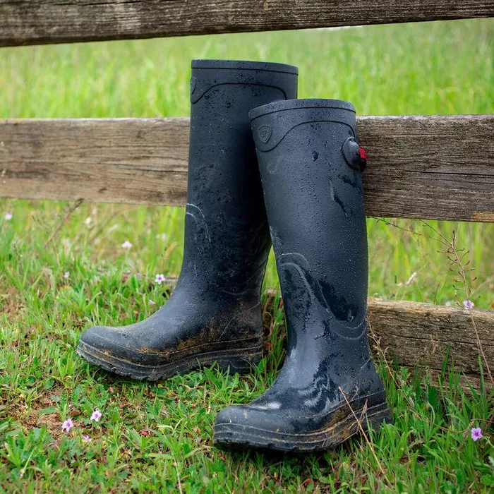Women Rain Boots Ariat Kelmarsh Rubber Boot Navy Women Rain Boots Ariat Kelmarsh Rubber Boot Navy