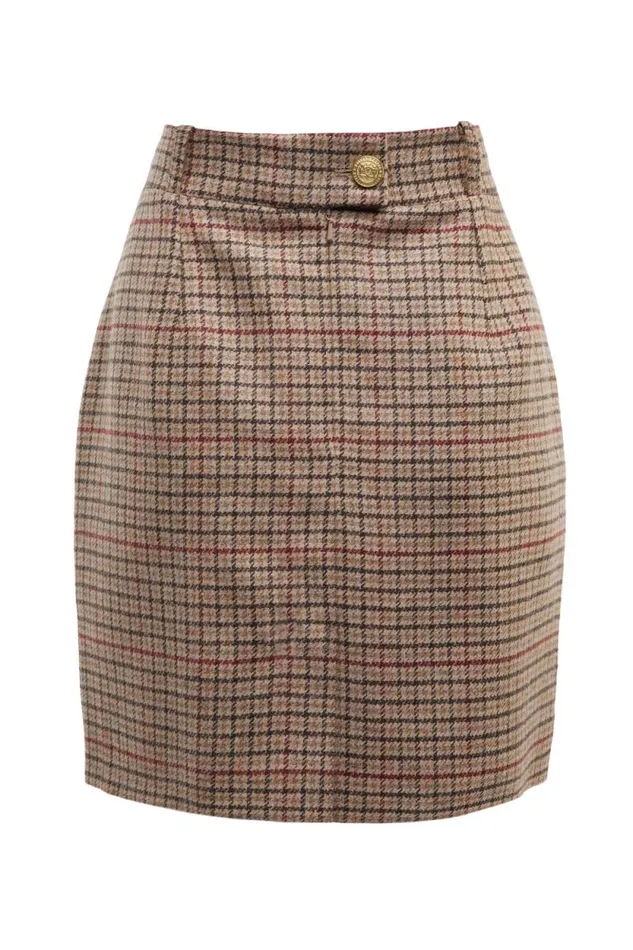 Women Regency Skirt Charlton Tweed Holland Cooper Tailoring