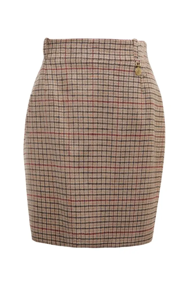 Women Regency Skirt Charlton Tweed Holland Cooper Tailoring