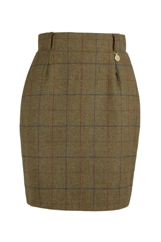 Women Regency Skirt Glen Green Holland Cooper Tailoring