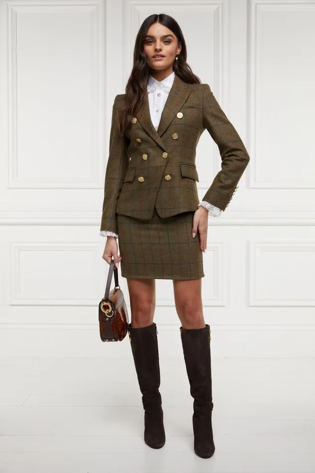Women Regency Skirt Glen Green Holland Cooper Tailoring