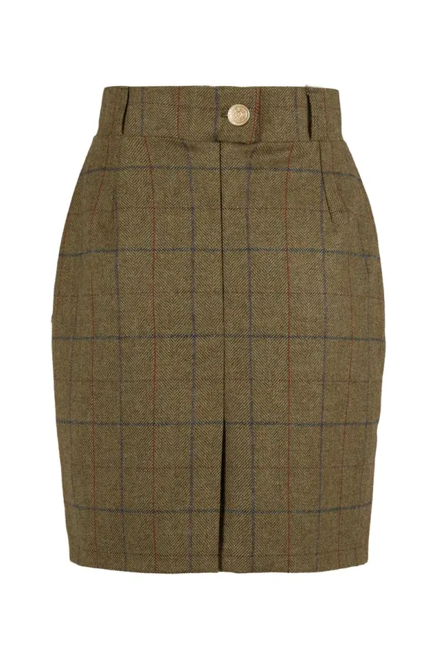 Women Regency Skirt Glen Green Holland Cooper Tailoring