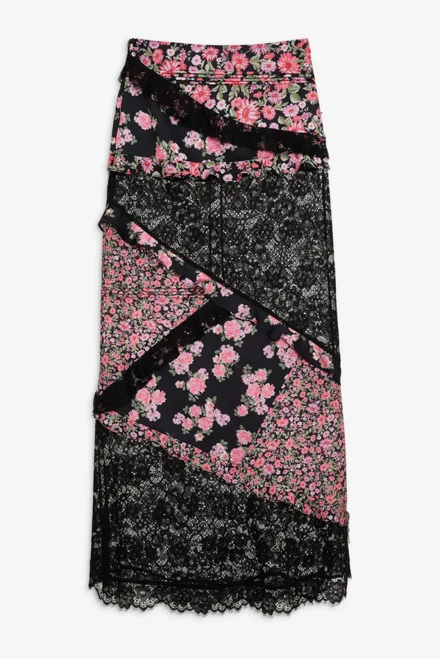 Women Rosalyn Maxi Skirt Black For Love and Lemons Bottoms Women Rosalyn Maxi Skirt Black For Love and Lemons Bottoms