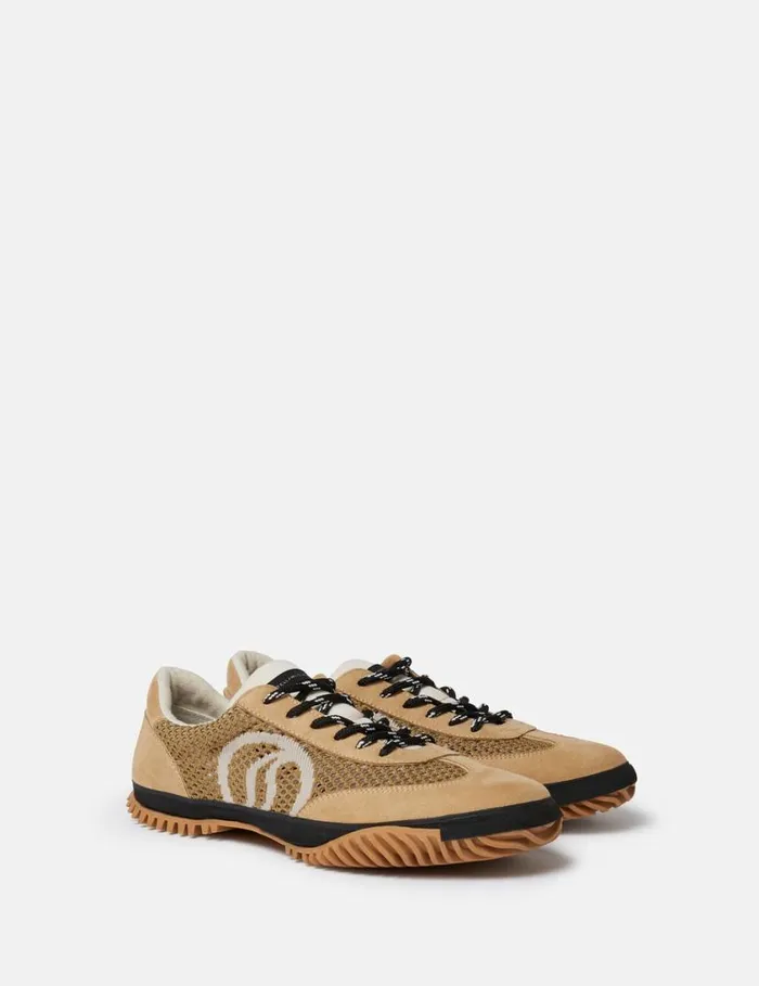Women SWave Sport Mesh Paneled Sneakers Pecan Brown Stella McCartney Sneakers Women SWave Sport Mesh Paneled Sneakers Pecan Brown Stella McCartney Sneakers