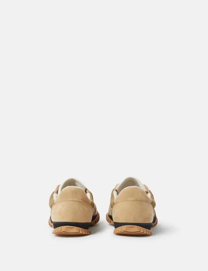 Women SWave Sport Mesh Paneled Sneakers Pecan Brown Stella McCartney Sneakers Women SWave Sport Mesh Paneled Sneakers Pecan Brown Stella McCartney Sneakers