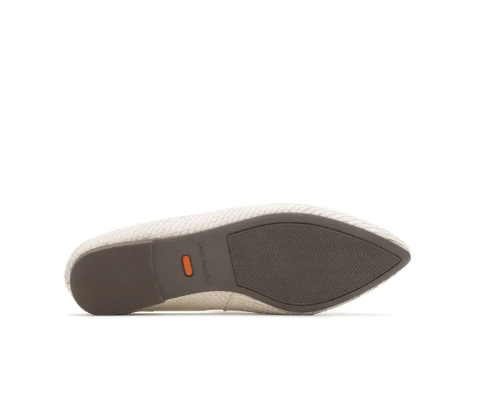 Women Sadie Tassel Mule Eggnog Cobra Leather Flats and SlipOns Hush Puppies Women Sadie Tassel Mule Eggnog Cobra Leather Flats and SlipOns Hush Puppies