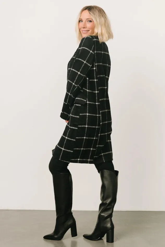 Women Sanders Trench Jacket Black Baltic Born Outerwear Women Sanders Trench Jacket Black Baltic Born Outerwear